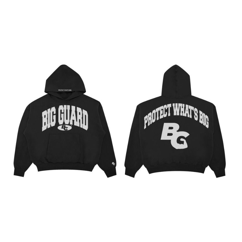 BG Athletic Shorts — Black/White