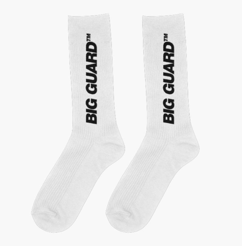 BG Crew Socks — White