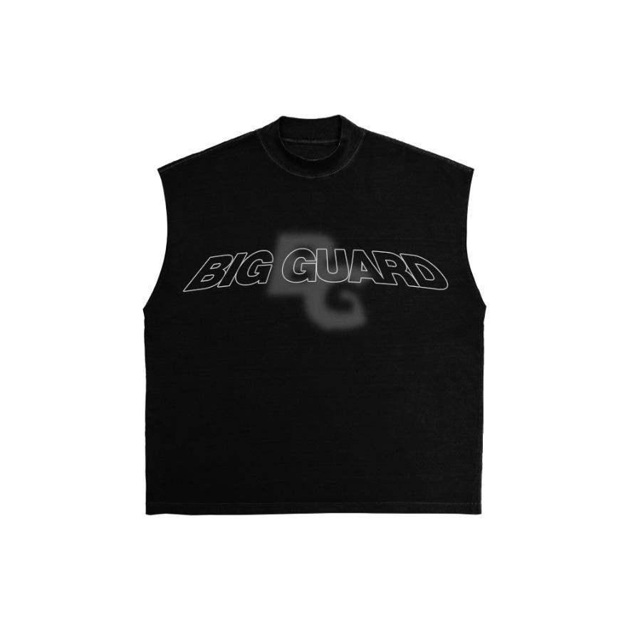 BIG GUARRRD Mic Tee — Black